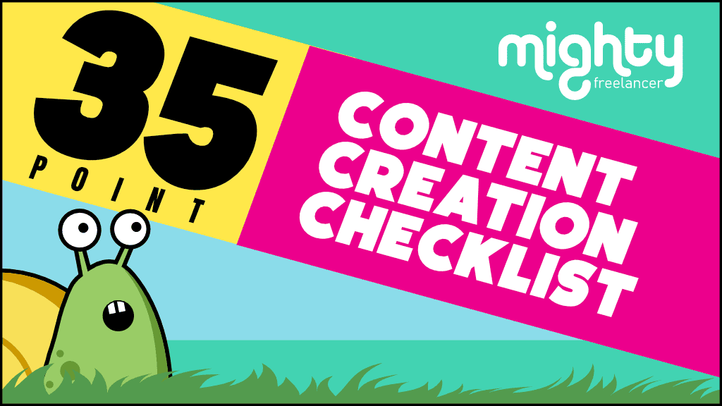 Free Content Creation Checklist