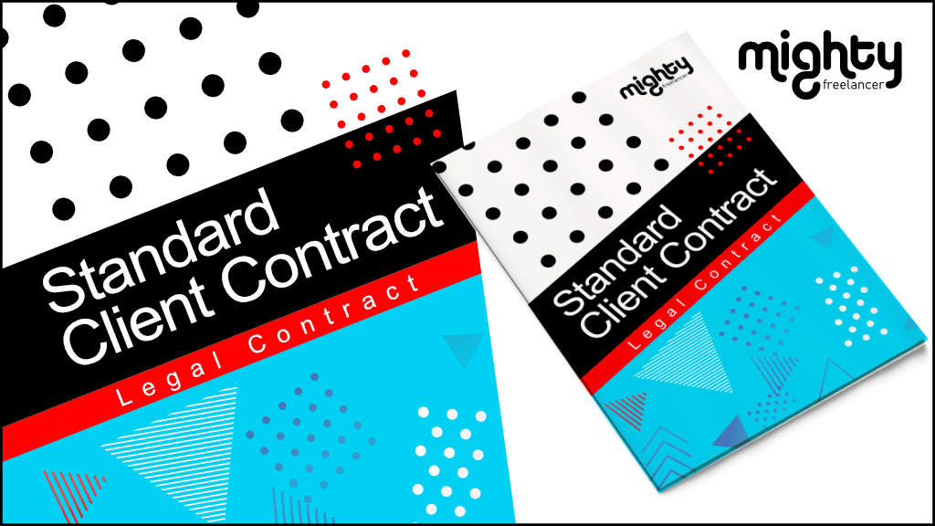 Standard Client Contract - Professionally prepared Standard Client contract for anyone offering freelance services.